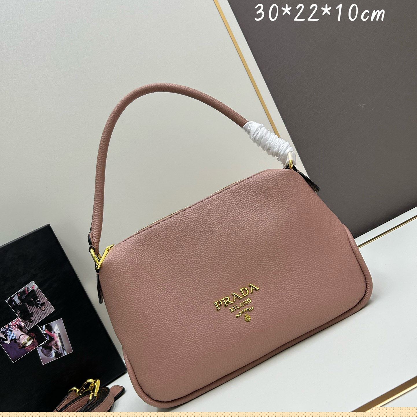 Pra*a top handle bags